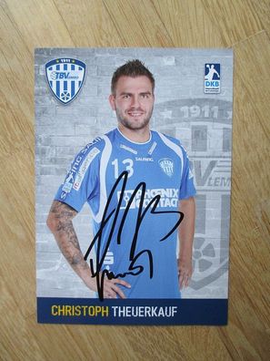 Handball Bundesliga TBV Lemgo Christoph Theuerkauf - handsigniertes Autogramm!!!