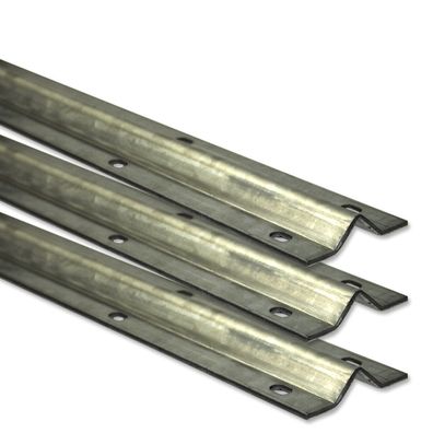 3 x Laufschiene Bodenschiene Torschiene Stahlschiene verzinkt zum Anschrauben (30202)