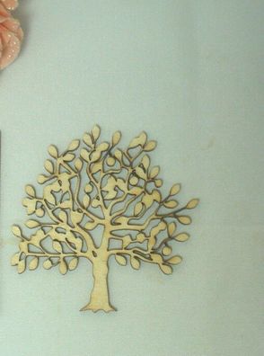Kirschbaum aus Holz 6 cm Deko Baum Frühling