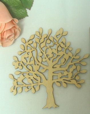 Kirschbaum aus Holz 10 cm Deko Baum Frühling