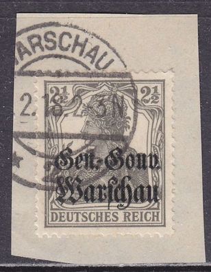 Deutsche Post Polen 6 O Briefstück #034935