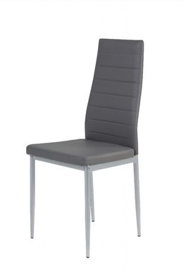 Esszimmerstühle Stühle Vierfußstuhl 4er Set SARIN Grau