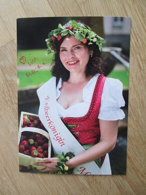 Meinbrexer Erdbeerkönigin 2016-2018 Melicha Piljug - handsigniertes Autogramm!!!