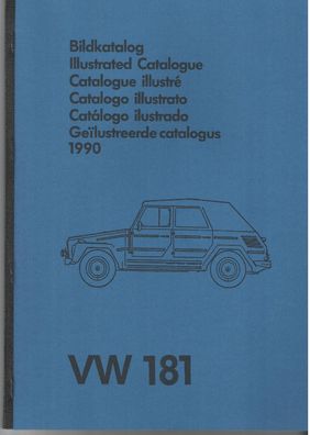 Eratzteile-Liste VW 181, 4 Takt Boxer Motor, Volkswagen, Oldtimer, Klassiker
