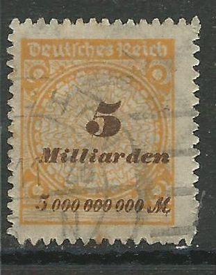 Deutsches Reich gestempelt Michel-Nummer 327B