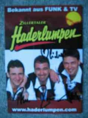 Grand Prix Sieger Zillertaler Haderlumpen Autogramme!!!