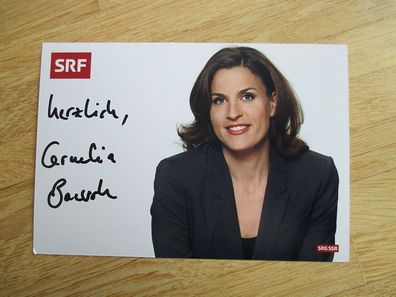 SF Fernsehmoderatorin Cornelia Boesch - handsigniertes Autogramm!!!
