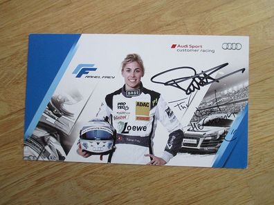 DTM Audi Star Rahel Frey - handsigniertes Autogramm!!!