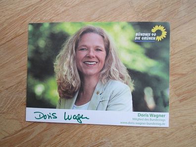 MdB Die Grünen Doris Wagner - handsigniertes Autogramm!!!