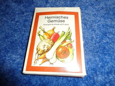 Kartenspiel / Peterspiel - Heimisches Gemüse - selten