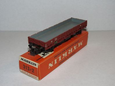 Märklin - 313/2 - Rungenwagen - 476315 DB - HO - 1:87 - Originalverpackung