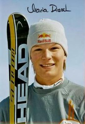 Maria Riesch, persönlich signiertes Großfoto 30x20cm