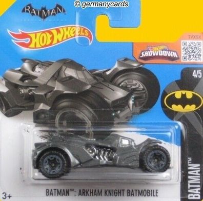 Spielzeugauto Hot Wheels 2016* Batman Arkham Knight Batmobile