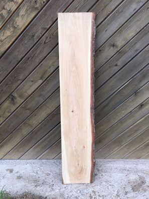 Baumscheibe, Brett, Bohle, Regal, rustikal, unbesäumt/ gerade Eiche, Holz 100cm