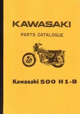 Ersatzteilkatalog Kawasaki 500 H1-BC 3 Zylinder 2 Tackt