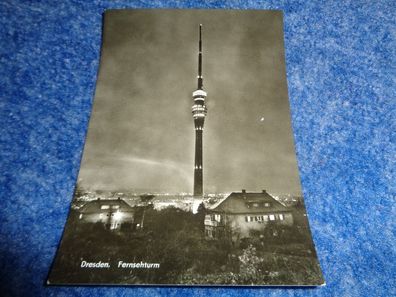 5185/ Ansichtskarte-Dresden -Fernsehturm