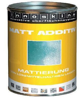 Matt Additiv 0,5l 31,8€/ l Innoskins farblos Kunstharzlacke Alkydlacken