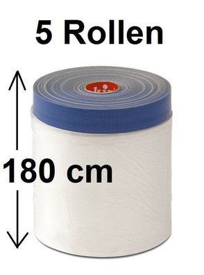 10x KIP Masker Gewebe Foliengewebe Abklebeband Folienband Malerfolie 1,80 x 20 m