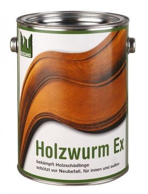 Holzwurm-Ex Holzwurmtod Insektenbekämpfung und -schutz * 0,75 - 2,50 Liter*