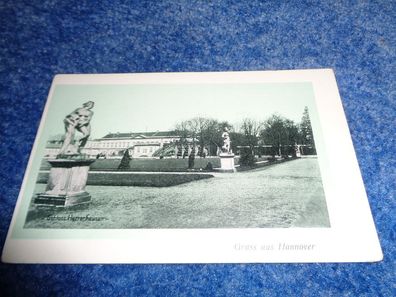 5215 / Ansichtskarte-Gruss aus Hannover-Schloss Herrenhausen