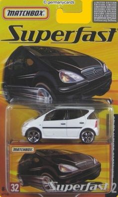 Spielzeugauto Matchbox 2005* Mercedes-Benz A-Class Superfast