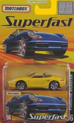 Spielzeugauto Matchbox 2005* Porsche Boxster Superfast