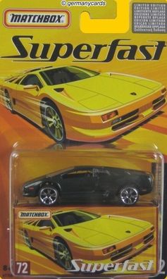 Spielzeugauto Matchbox 2005* Lamborghini Diablo Superfast