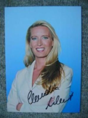 Wetterfee Claudia Kleinert - handsigniertes Autogramm!!!