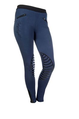 Reitleggings -Starlight- Silikon Kniebesatz