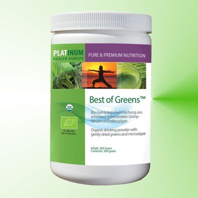 Best of Greens™-Pulver - hochwertige grüne Pflanzen-Mischung 300 g - siehe unten!
