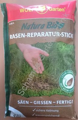 WOLF-Garten Saatgut, Natura Bio - R-RS 4 Rasen-Reparatur-Sticks für 4 m², 3837004