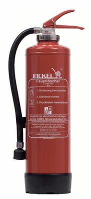 6L Jockel Brandklasse A Gel Feuerlöscher für feste Stoffe G6HDJ
