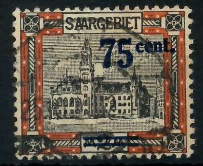 Saargebiet LANDS. BILD Nr 79AI gestempelt X7B657E