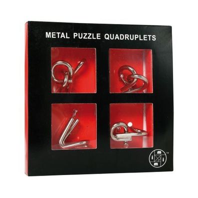 Metal Puzzle Quadruplets