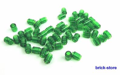 LEGO® grüne transperant / 1x1 runde Steine / Rundsteine / 50 Stück