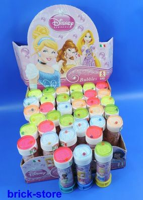 Seifenblasen Display / Bubbels Disney Princess / mit 36 Stück mit Geduldsspiel
