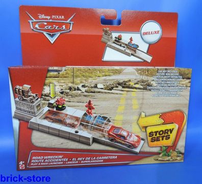 Disney Cars Deluxe / CDP77 / Road Wreckin / Play & Race Launcher