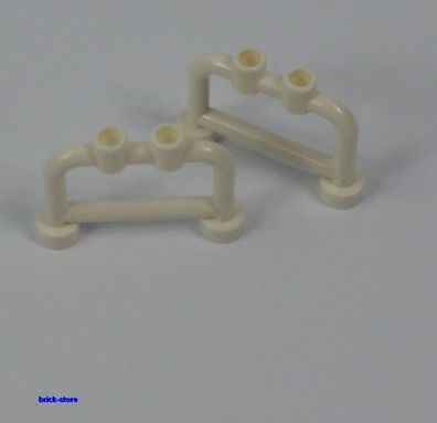 LEGO® Eisenbahn/ weiße / Waggon / Zaun/ Zäune / 2 Stück