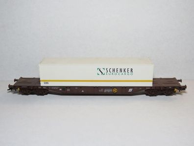 Fleischmann 5806 K - Containertragwagen Schenker - 1:87 - HO - Nr. 1