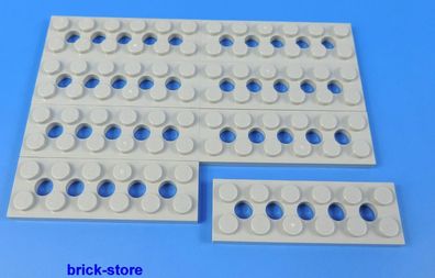LEGO® Nr- 4211542 / 2x6 Loch Platte hellgrau / 8 Stück