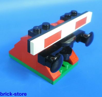 rot  mit Puffer LEGO® Eisenbahn gerade Schiene mit Prellbock Nr.7 