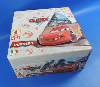 Seifenblasen Display / Bubbels Disney Cars / 36 Stück für Kindergeburtstag