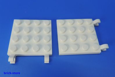 Wand LEGO®  Nr 2 Stück 1x6x5 Panele weiß 4504229 Fenster Säule