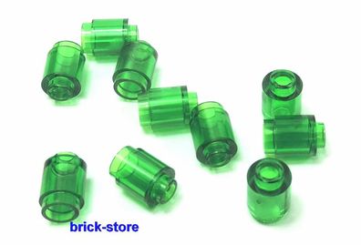 LEGO® grüne transperant / 1x1 runde Steine / Rundsteine / 10 Stück