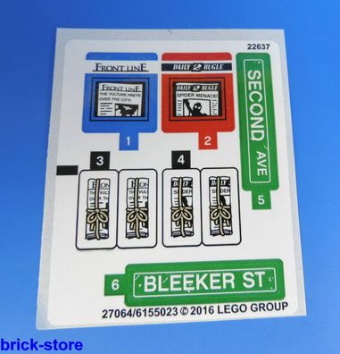 LEGO® (28) Super Heroes 76058 Sticker / Aufkleber / Komplett