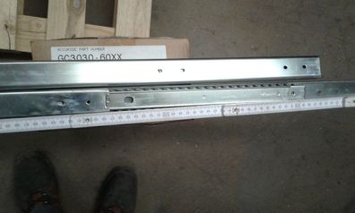 Schubladenschiene Accuride 2601 Vollauszug Teleskopauszug , Länge 600mm