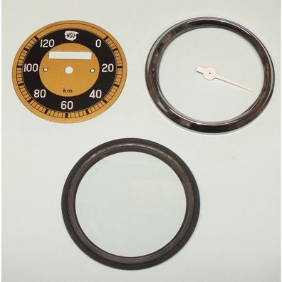 Reparatur-Set MB 120 für VDO-Tachometer NSU Lux, Superlux