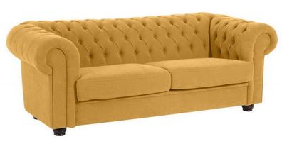 Sofa Couch 2,5-Sitzer Stoff weich Textilsofa Wohnzimmer barock klassisch