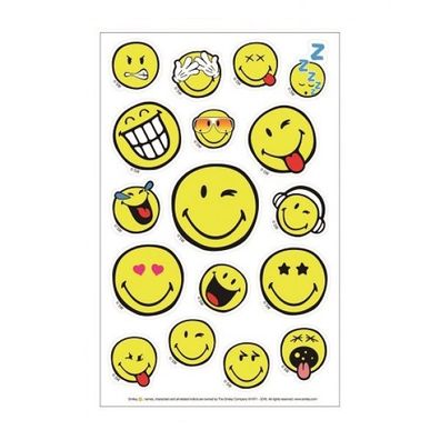 Sticker "SmileyWorld" - 3 Bögen/ Paket