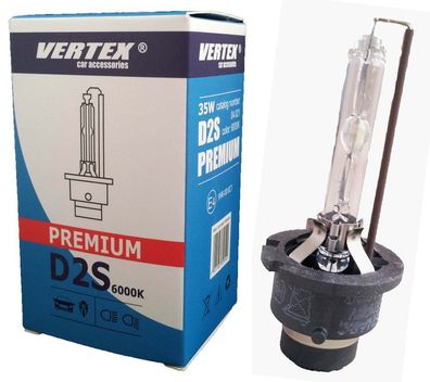 VERTEX D2S Premium P32d-2 Xenon HID Brenner 1st. 4300K oder 6000K